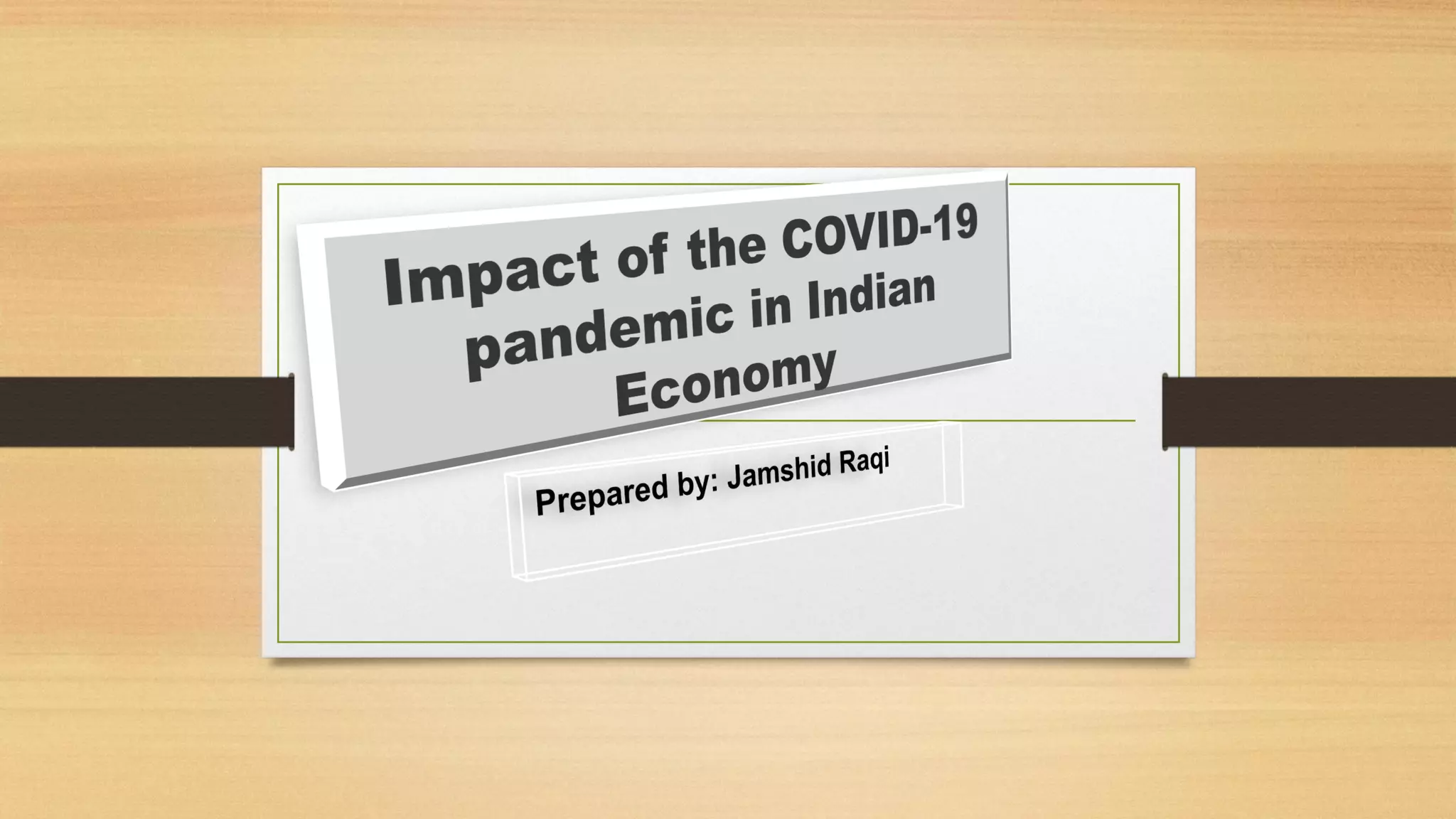 Impact of covid 19 on Indian Economy | PDF