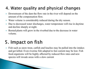 Impact of dams on river | PDF
