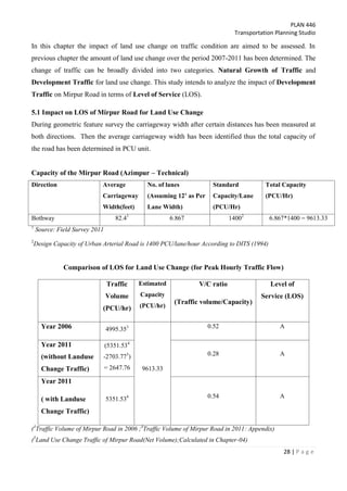 Impact of Different Types of Land Use on Transportation System of Dhaka ...