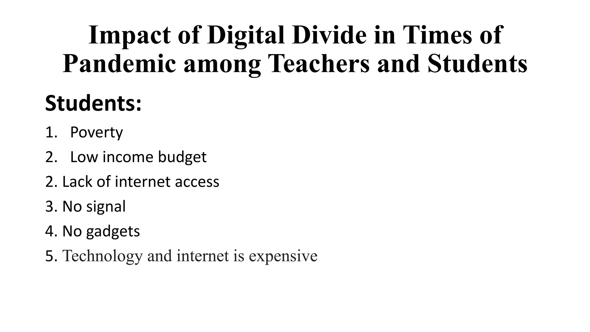 Impact of Digital Divide on Education.ppt
