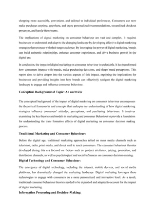 Impact of Digital marketing in Consumer Behaviour Aman Kaushal.pdf