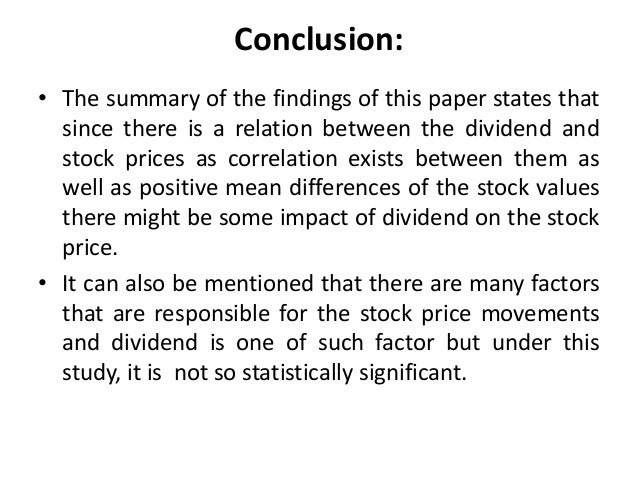 Impact of dividends on employee stock options