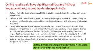 Impact of e commerce on indian retail | PDF