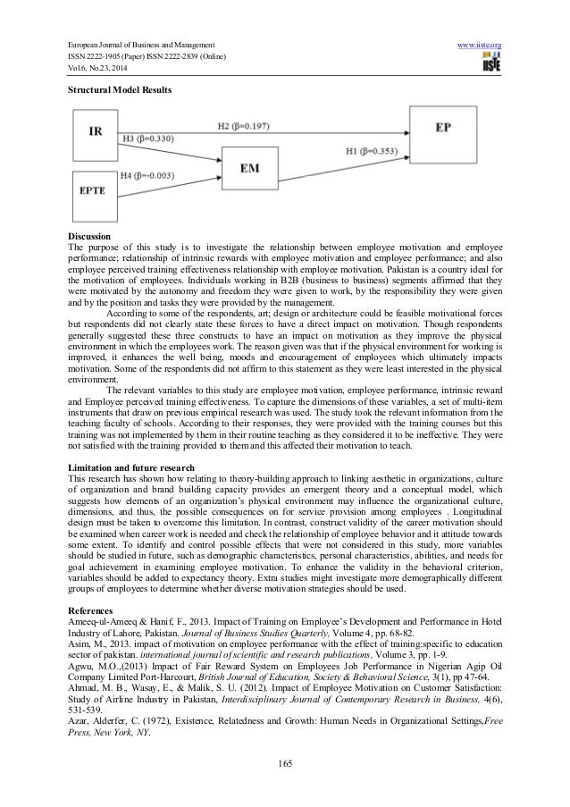 impact of employee motivation on performance Role of performance appraisal system on employees motivation element that had an impact on employee performance. impact of employee motivation on performance Role of performance appraisal system on employees motivation element that had an impact on employee performance.