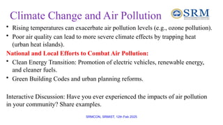 Impact of environment and Climate change in India 2030 agenda Dr.Bamini ...