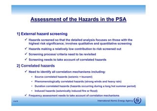 Impact Of Extreme Events On Nuclear Facilities, Charles Shepherd | PPT