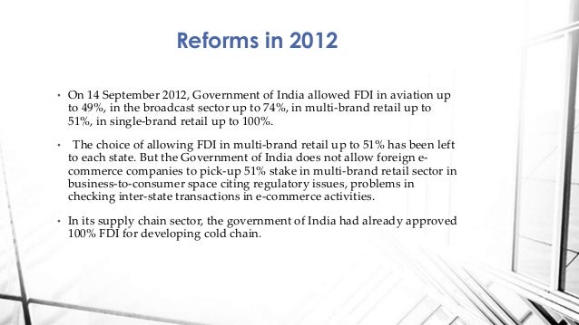 impact of fdi in indian economy Fdi foreign direct investment (fdi) or foreign investment refers to the net inflows of investment to acquire a lasting management interest (10 percent or more of voting stock) in an enterprise operating in an economy other than that of the investor. impact of fdi in indian economy Fdi foreign direct investment (fdi) or foreign investment refers to the net inflows of investment to acquire a lasting management interest (10 percent or more of voting stock) in an enterprise operating in an economy other than that of the investor.