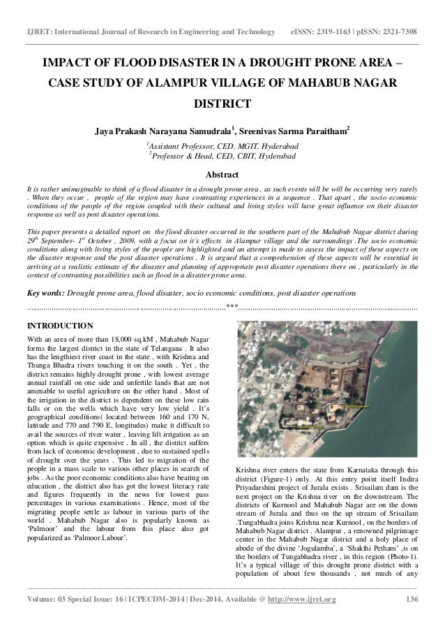 case study of flood management