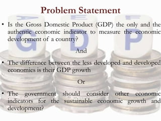 Gdp Problem Impact of Gross Domestic Product (GDP) on Economic Development of A ...
