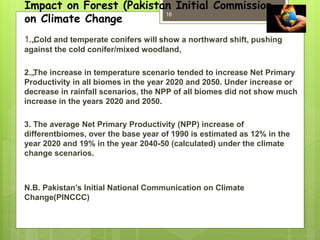 Impact of global climate change on agriculture A Presentation by Mr ...