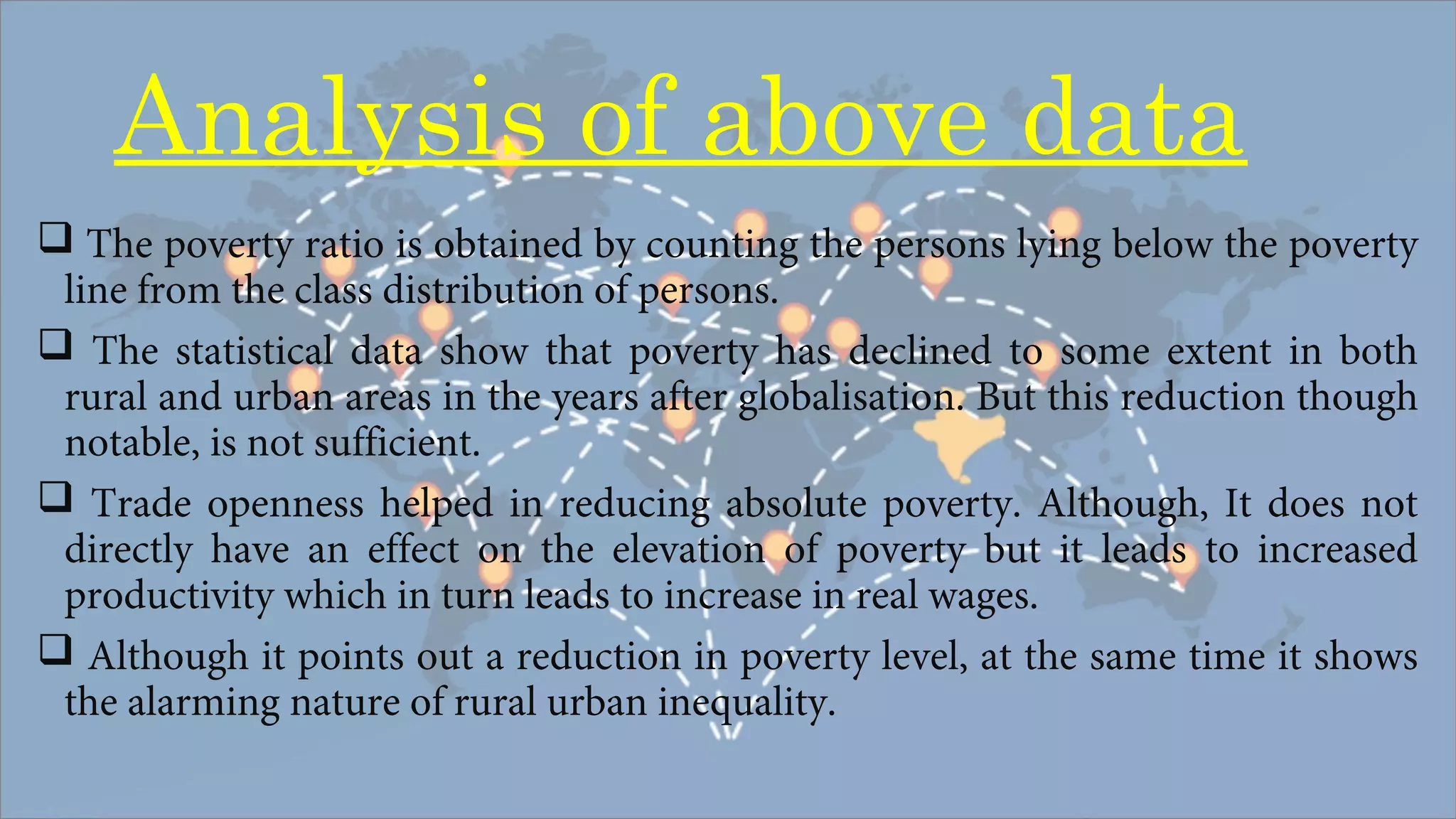 Impact of globalisation on poverty,inequality and employment | PPT