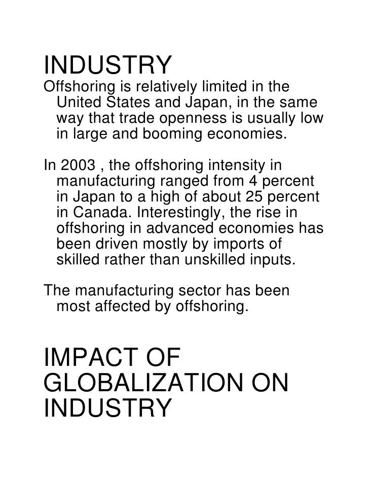 impact of globalisation on the telecommunication industry Postal and telecommunications in the clothing industry, of world trade in clothing the impact of the globalization of tcf differs. impact of globalisation on the telecommunication industry Postal and telecommunications in the clothing industry, of world trade in clothing the impact of the globalization of tcf differs.