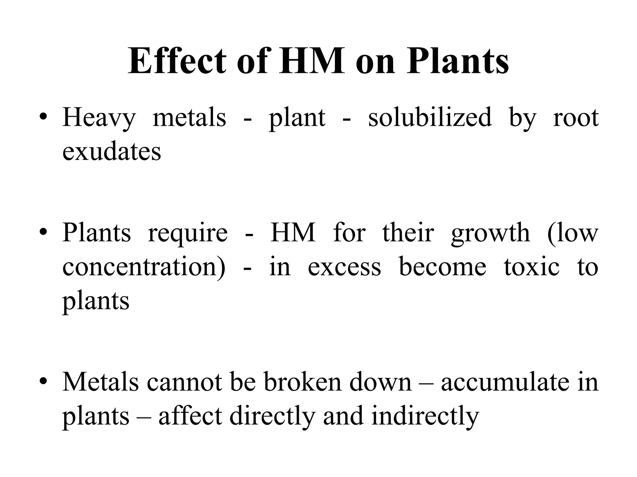 Impact Of Heavy Metals In Vegetable Crops | PPTX