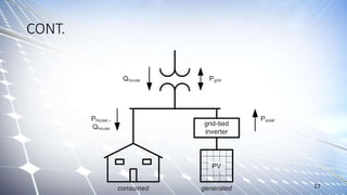 Impact of high level penetration of photovoltaics on Power system | PPTX