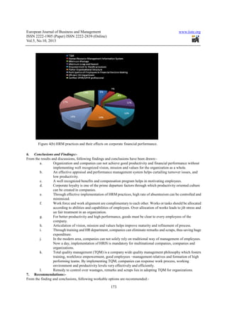 Impact of human resources management practices on turnover ...