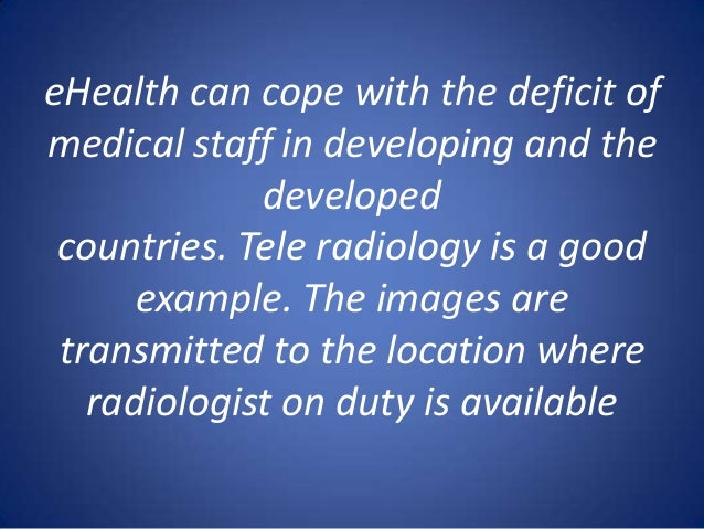 Impact of ict on medicine