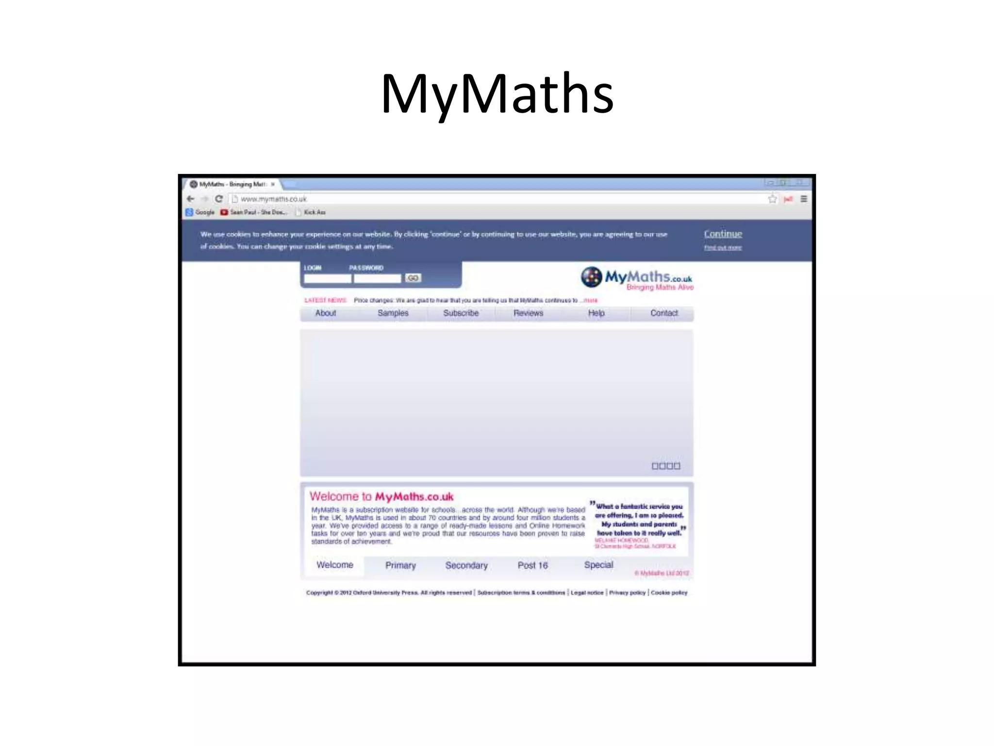 MyMaths