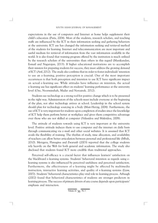 Impact of ICT on Student Learning Processes in Bangladeshi Private ...
