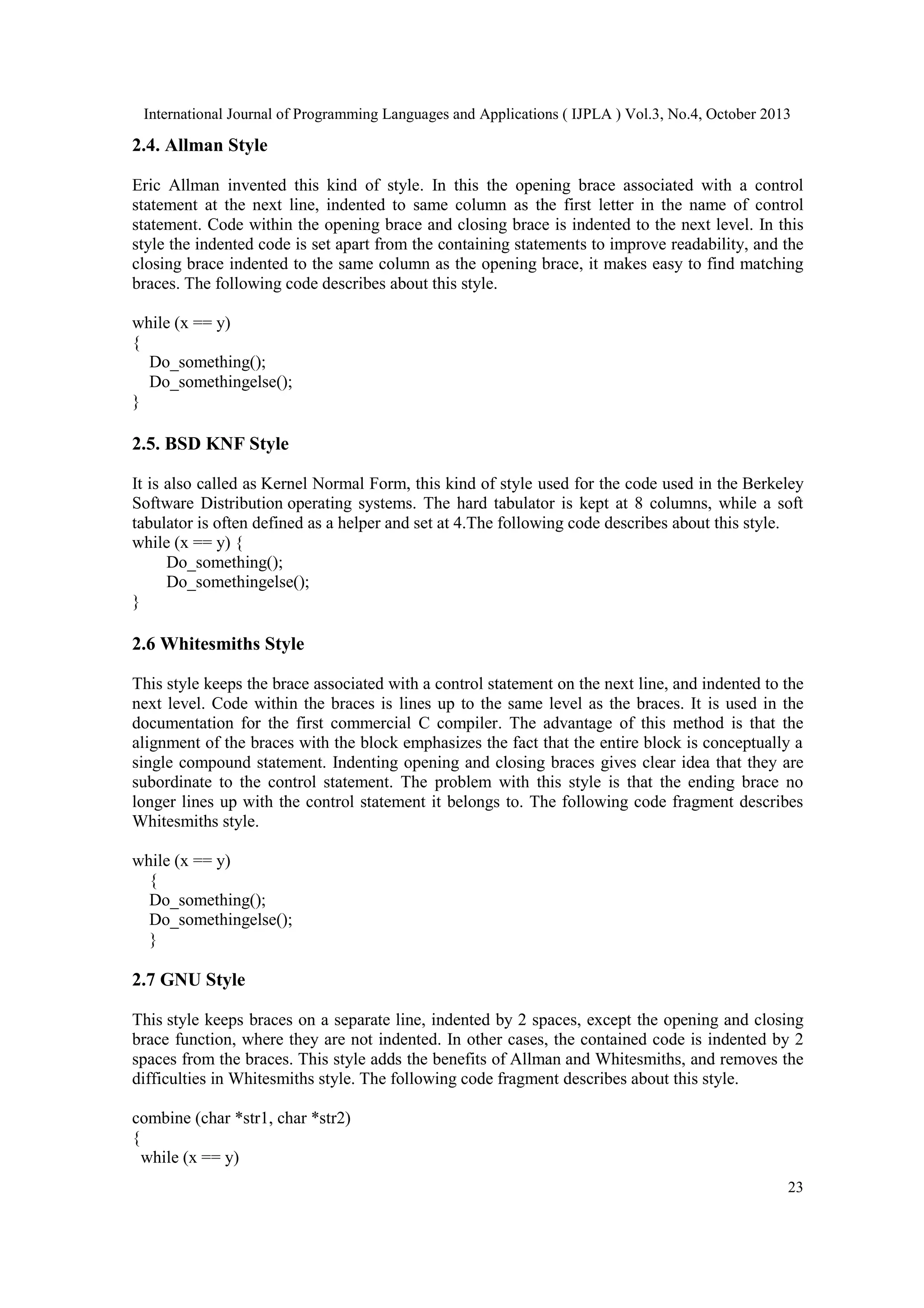 Impact of indentation in programming | PDF | Programming Languages ...