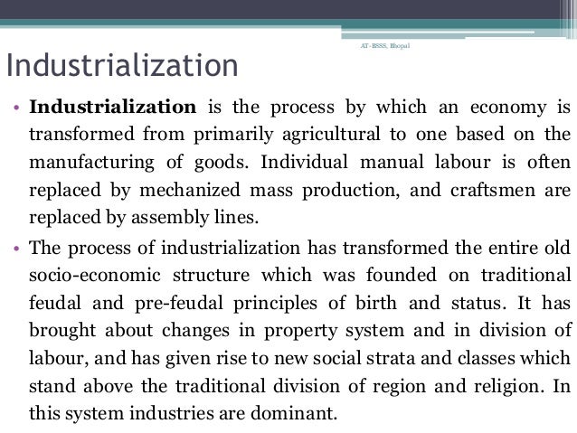Impact Of Industrialization And Urbanization On Social Life Of Workers