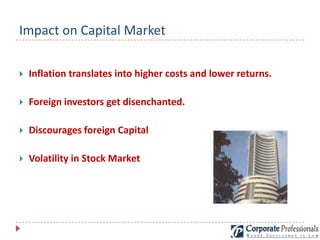 Impact of Inflation In Economy and Capital Market | PPTX