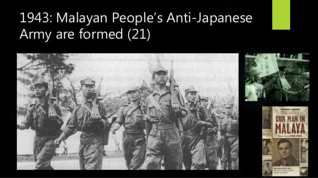 Impact And Chronology Of Japanese Occupation In Singapore And Malaya