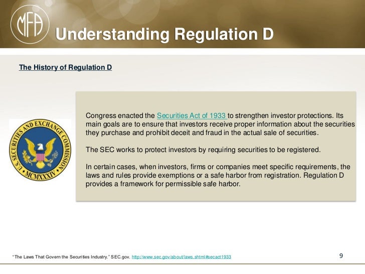 How Passage of the JOBS Act Impacts Regulation D Private Placement