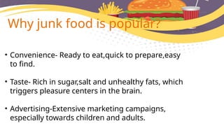 impact of junk food on health and society.pptx