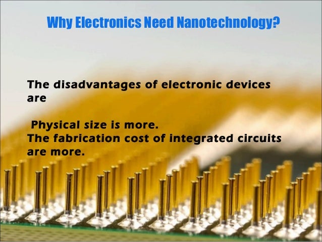 Impact Of Nanotechnology On Electronics Nittany Jones