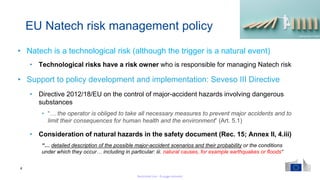 Natech Events Webinar on the impact of Natural Hazards on Hazardous Installations ...
