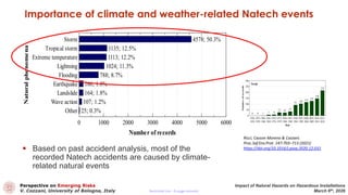 Natech Events Webinar on the impact of Natural Hazards on Hazardous Installations ...