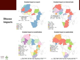 Impact of neglected diseases on animal productivity and public health in Africa