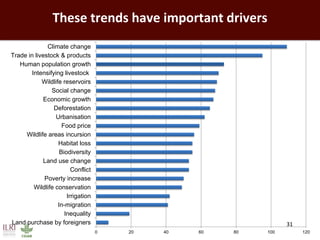 Impact of neglected diseases on animal productivity and public health in Africa