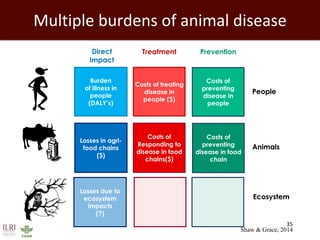 Impact of neglected diseases on animal productivity and public health in Africa