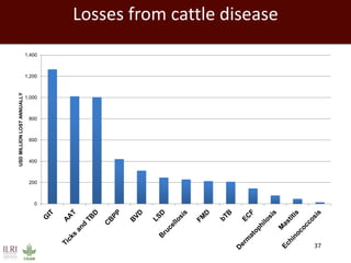 Impact of neglected diseases on animal productivity and public health in Africa