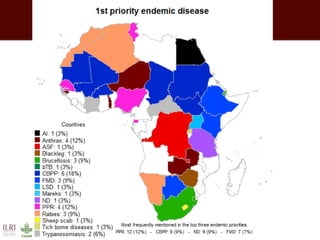 Impact of neglected diseases on animal productivity and public health in Africa