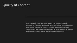 Impact of Online Learning in today .pptx