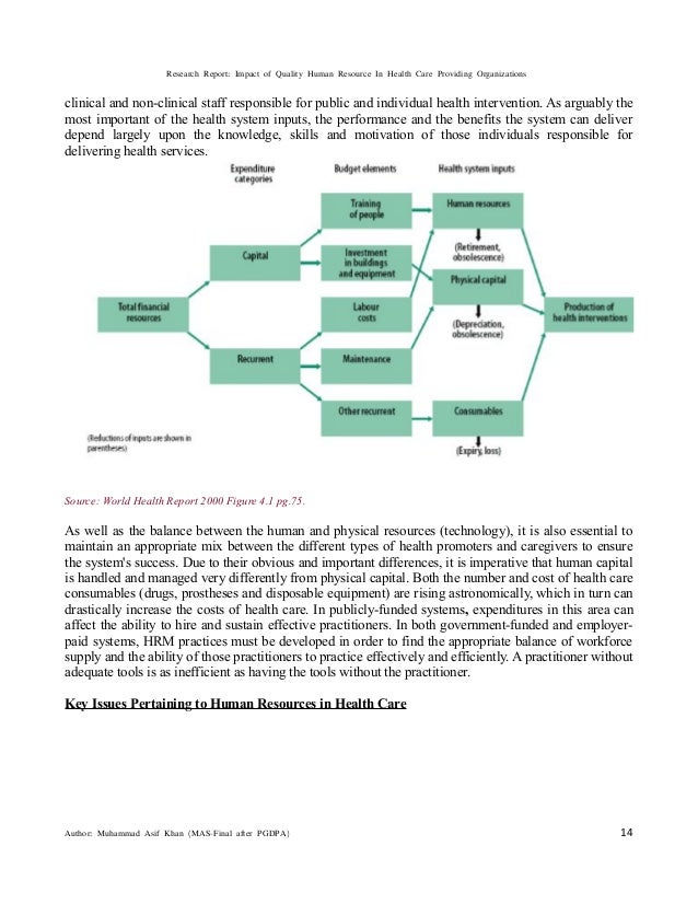 Research paper on financial impact of hr