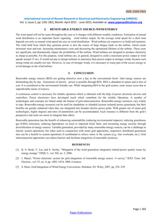 Impact of Renewable Energy Sources on Power System | PDF