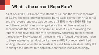 Impact of repo rate | PDF