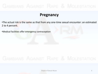 Impact Of Sexual Abuse | PPTX