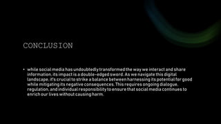 impact of social media on daily life how it affects our life.pptx