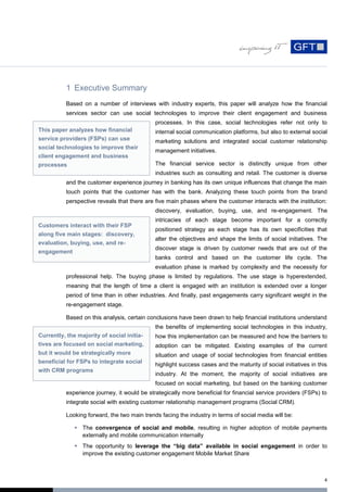 Impact of social media on financial services sector | PDF