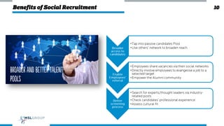 Impact Of Social Recruitment & Employer Branding | PDF