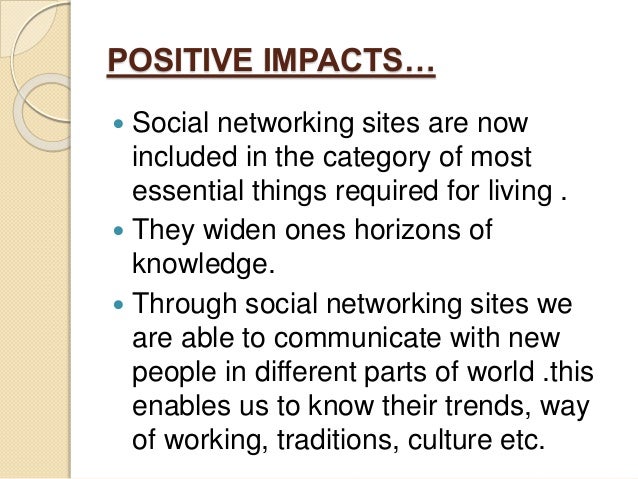Impact Of Social Networking Sites On Youth impact-of-social-networking-sites-on-youth