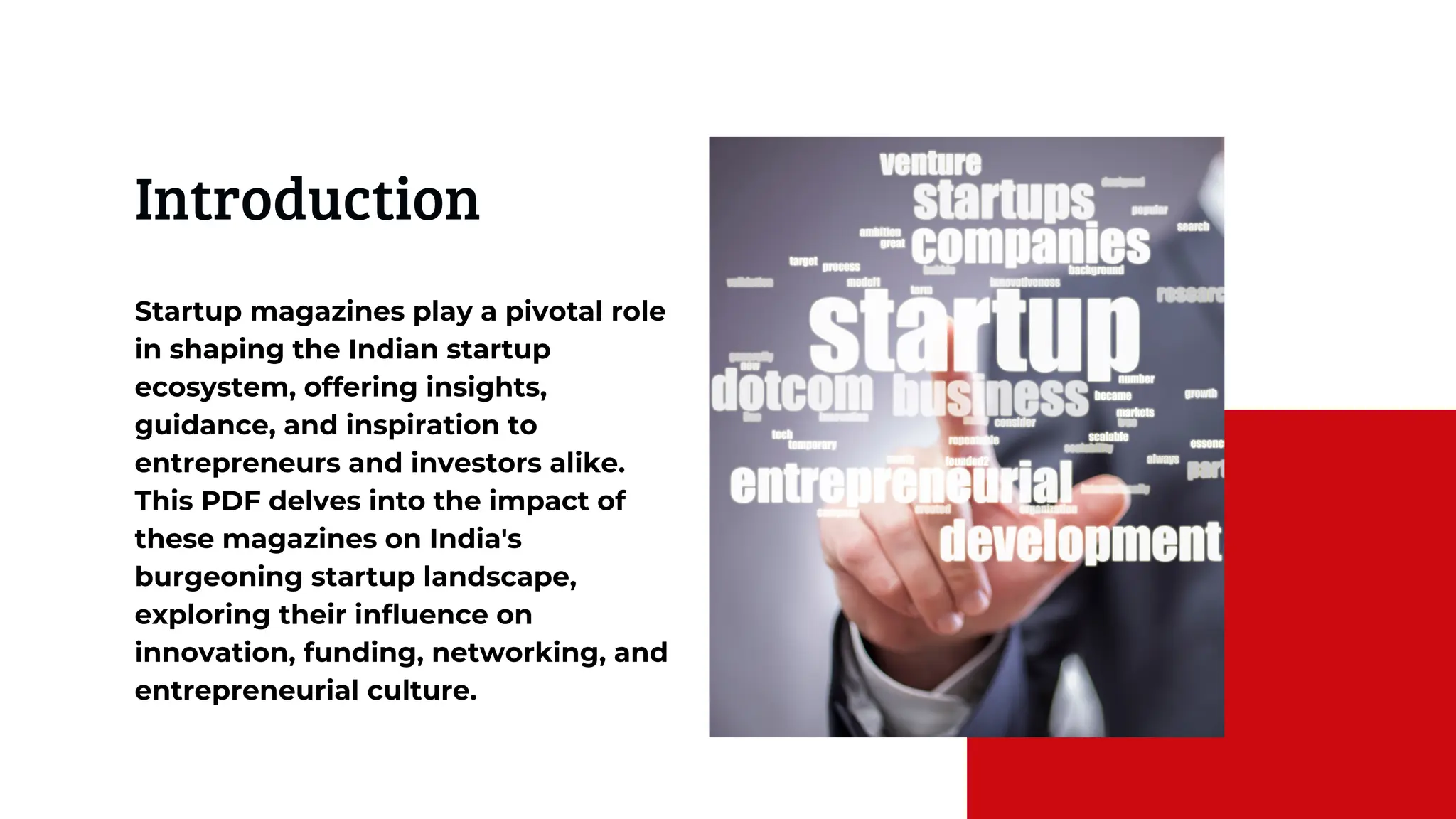 Impact Of Startup Magazines On The Indian Startup Ecosystem Pdf