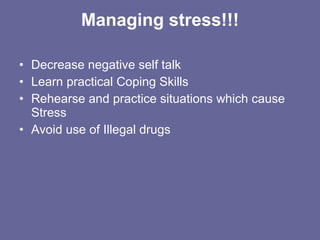 Impact of stress on productivity | PPT