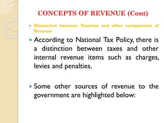 Impact of taxation on gov revenue generation in nigeria | PDF