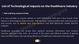 Impact of Technology on healthcare industry.pdf
