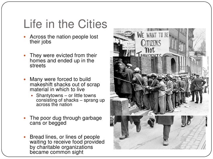 effects of the great depression